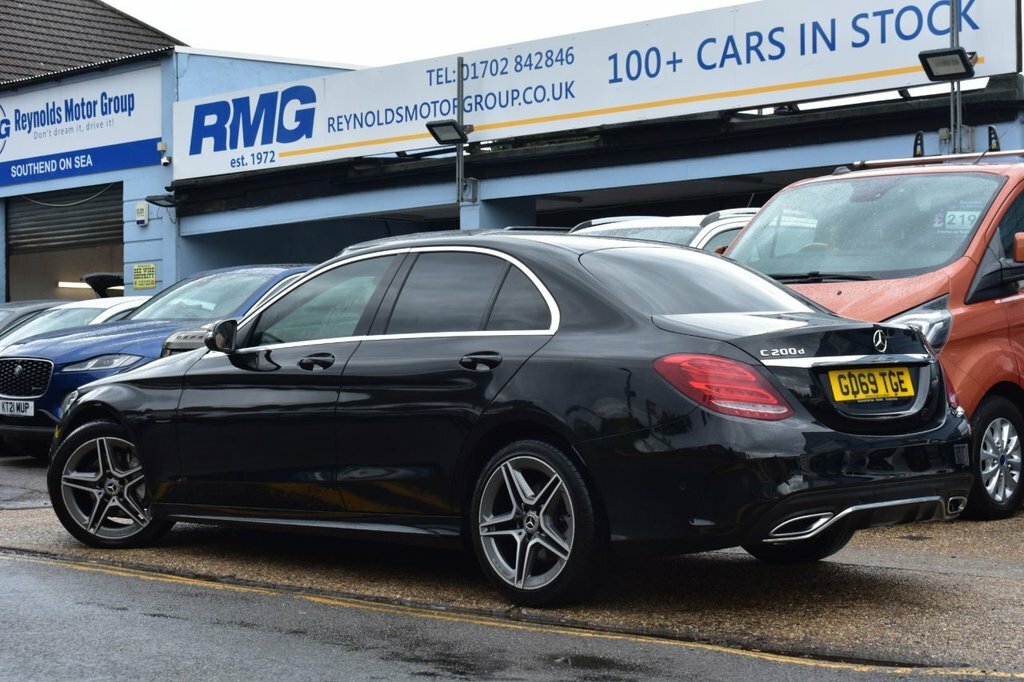 Mercedes-Benz C Class 1.6L Amg Line Edition Black #5
