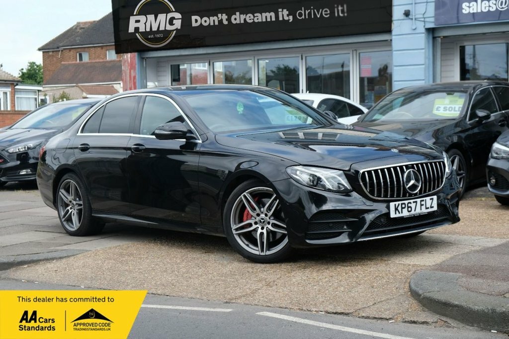 Mercedes-Benz E Class 2L E 220 D Amg Line Black