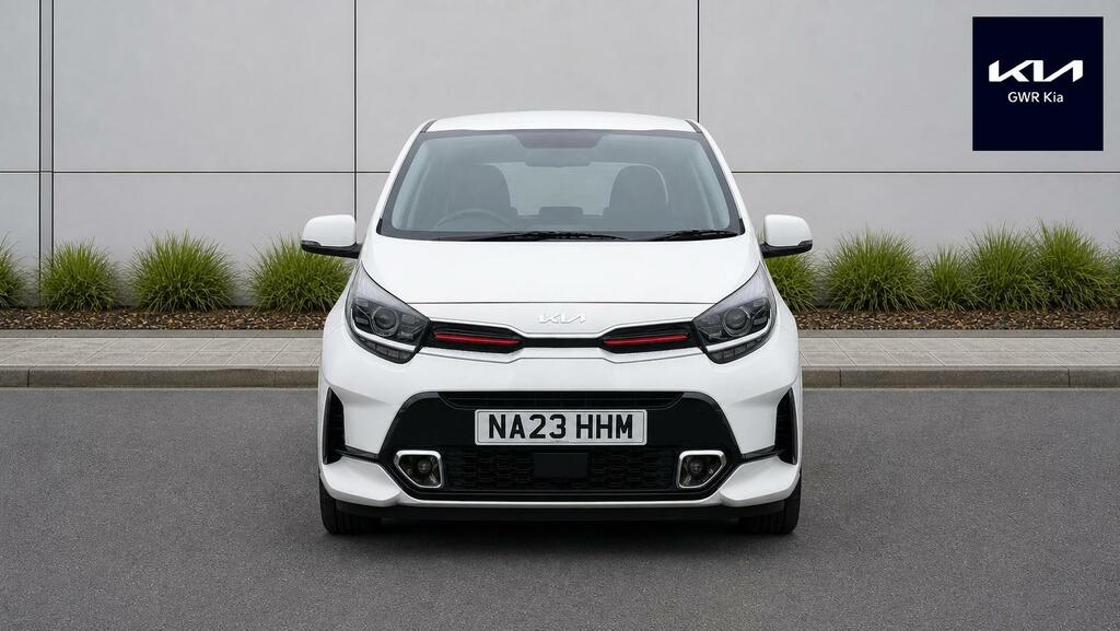 Kia Picanto 1.0 T-gdi Gt-line S Euro 6 Ss NA23HHM White #2