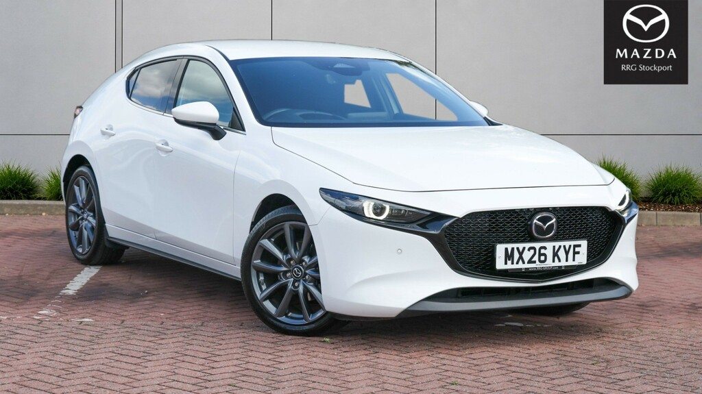 Mazda 3 2.5 E-skyactiv G Mhev 140 Exclusive-line White