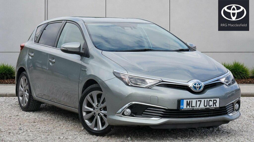 Toyota Auris 1.8 Vvt-h Excel Cvt Euro 6 Ss Safety Sense Grey