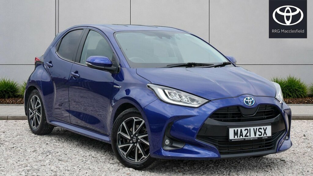 Toyota Yaris 1.5 Vvt-h Design E-cvt Euro 6 Ss Blue