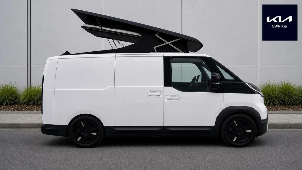Kia PV5 Long Range 71.2Kwh Essential Cargo Panel Van E Black #8