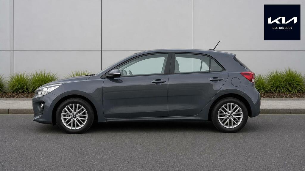 Kia RIO Hatchback Silver #4