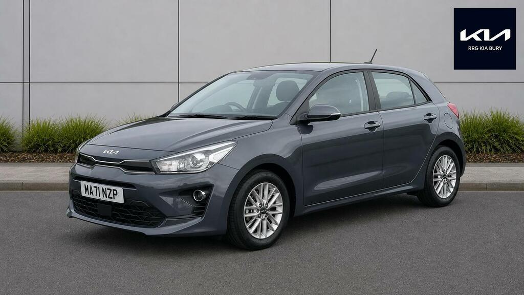 Kia RIO Hatchback Silver #3