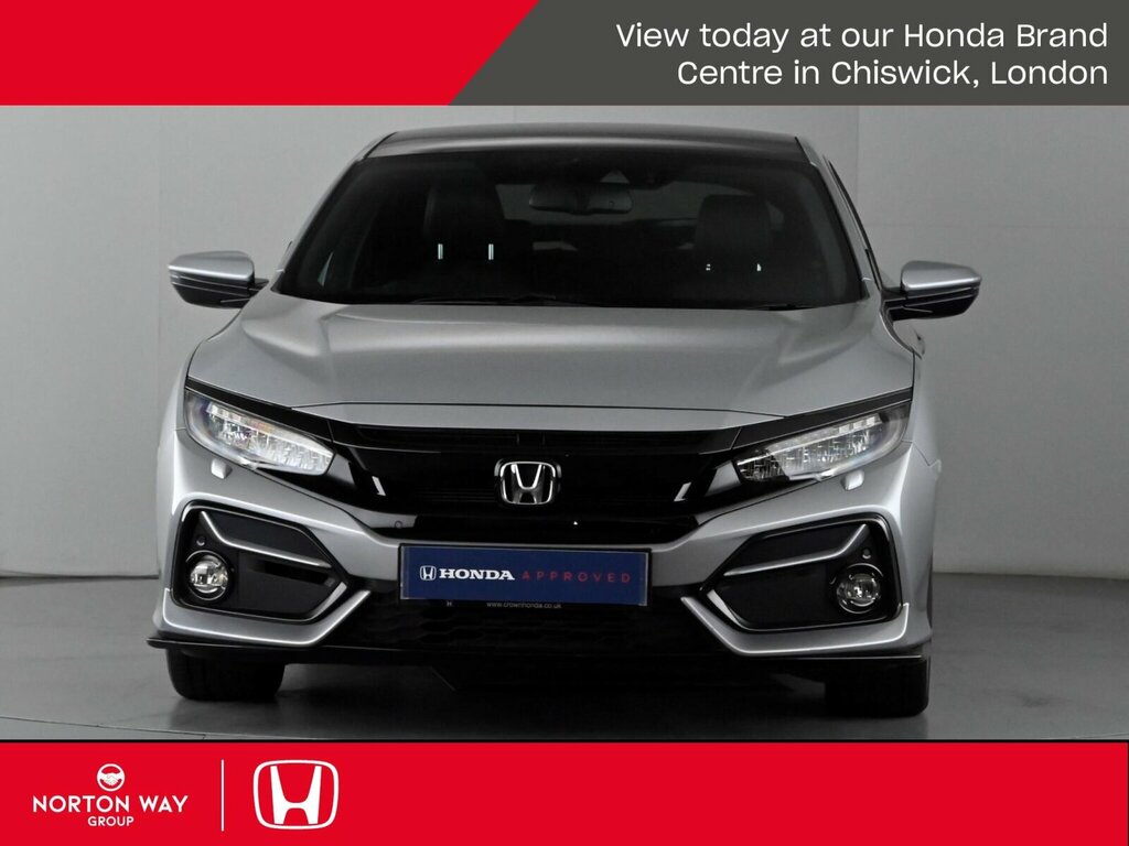Honda Civic 1.0 Vtec Turbo Ex Sport Line Hatchback Silver #3