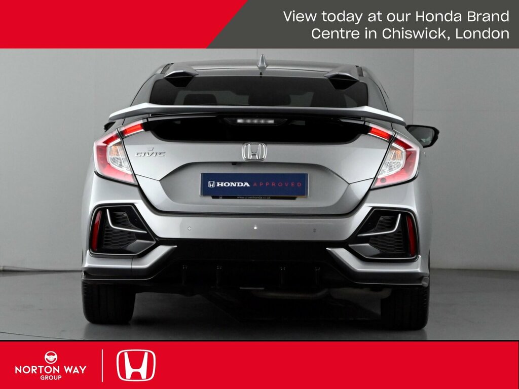 Honda Civic 1.0 Vtec Turbo Ex Sport Line Hatchback Silver #4