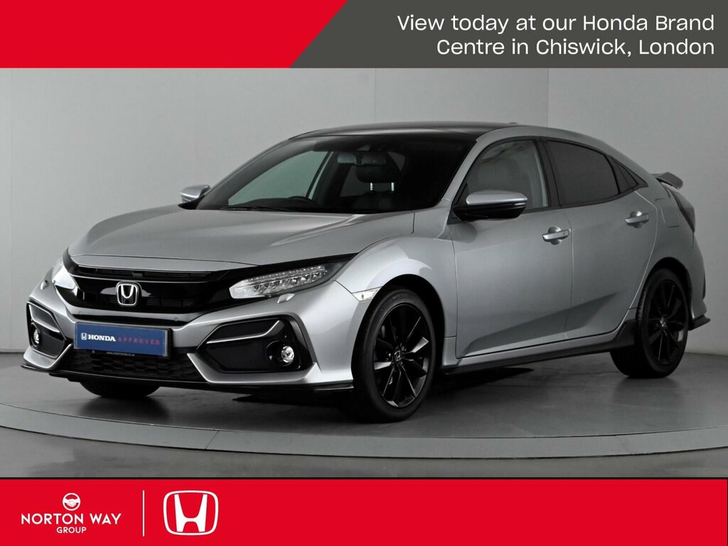 Honda Civic 1.0 Vtec Turbo Ex Sport Line Hatchback Silver #5
