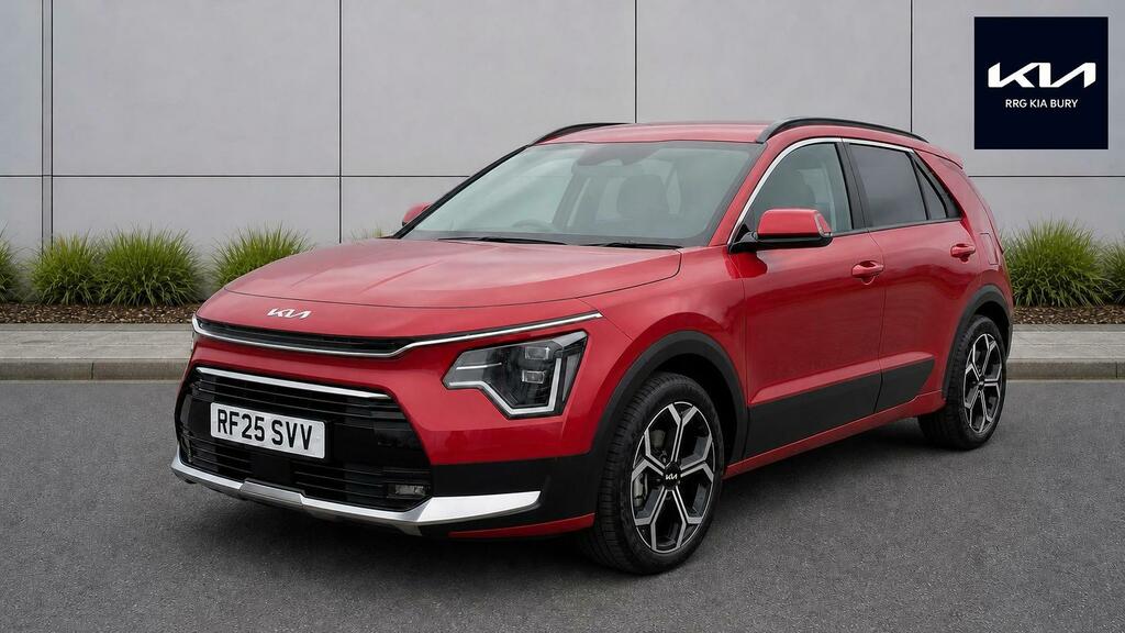 Kia Niro 1.6 Gdi Hev 3 RF25SVV Red #3