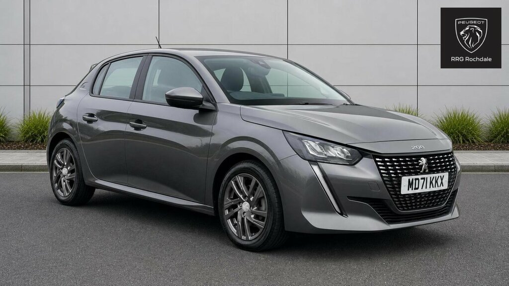 Peugeot 208 1.2 Puretech Active Premium Euro 6 Ss Grey