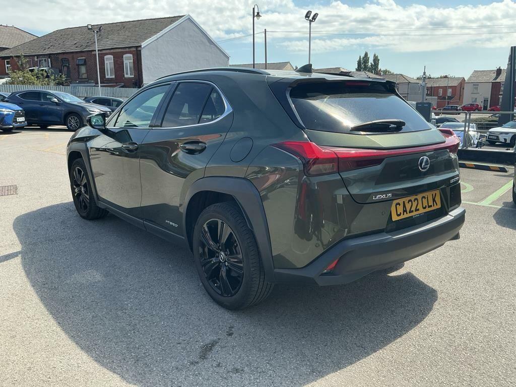 Lexus UX Hatchback Black #5