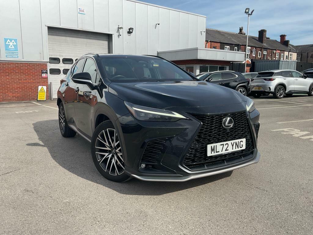 Lexus NX 2.5 450H 18.1Kwh F Sport Suv Plug-in H Black