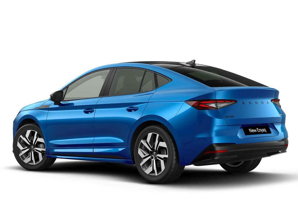 Skoda ENYAQ 82Kwh 85 Sportline Coupe Blue #3