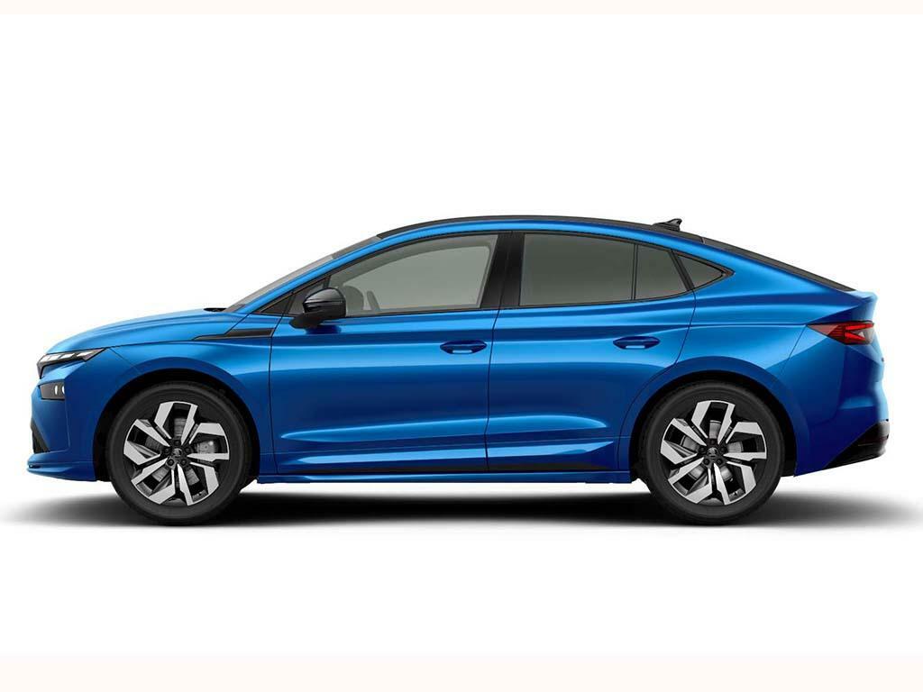 Skoda ENYAQ 82Kwh 85 Sportline Coupe Blue #2