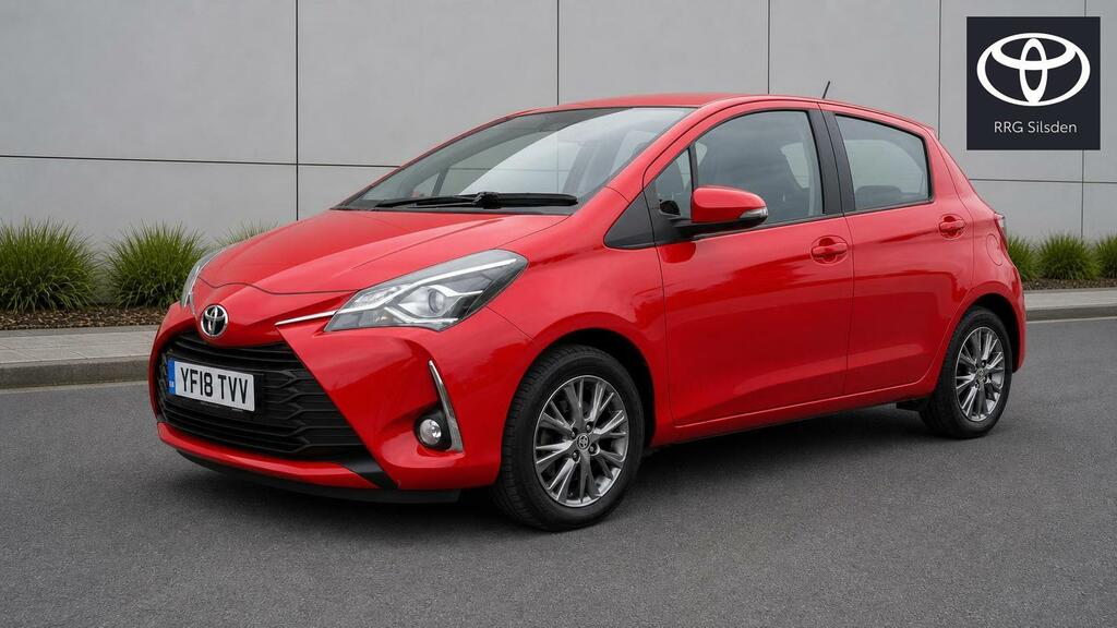 Toyota Yaris 1.5 Vvt-i Icon Euro 6 Red #3