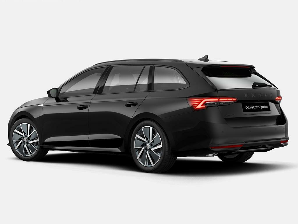 Skoda Octavia 1.5 Tsi Act Sportline Euro 6 Ss Black #3