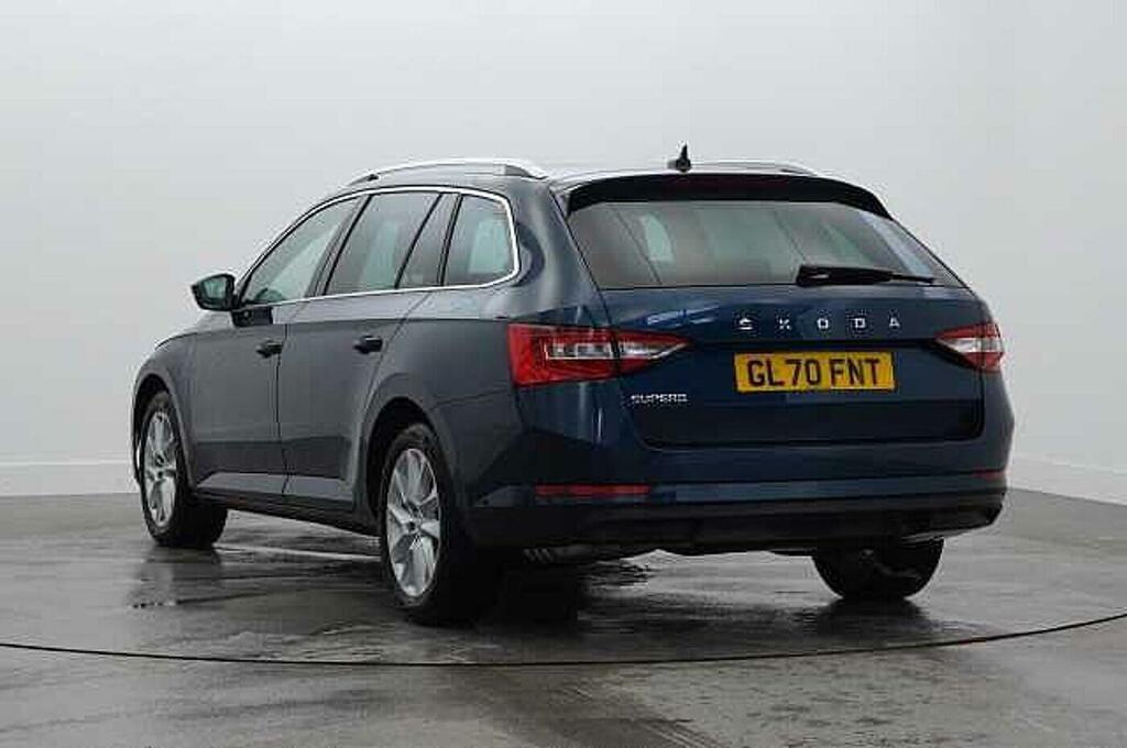 Skoda Superb 1.5 Tsi Se Technology Dsg Blue #3