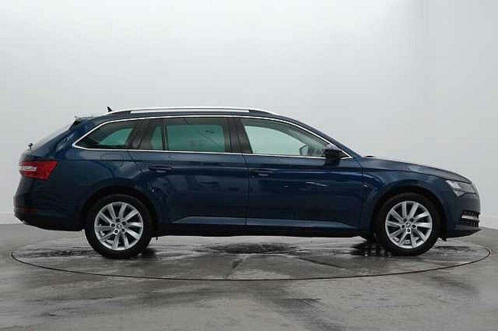 Skoda Superb 1.5 Tsi Se Technology Dsg Blue #4