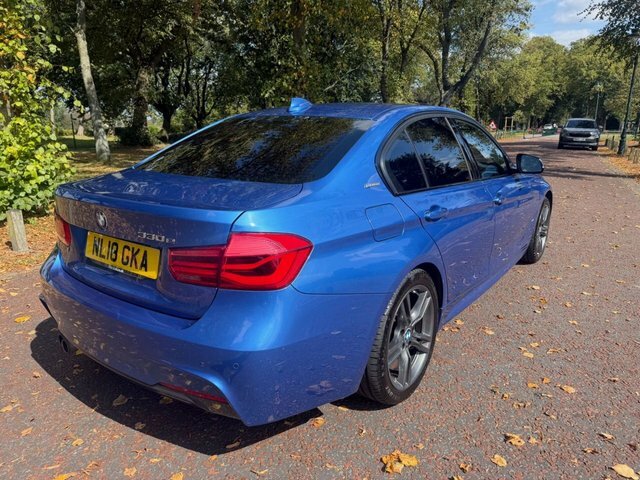 BMW 3 Series 2018 2.0 330E 7.6Kwh M Sport Saloon Plu Blue #2
