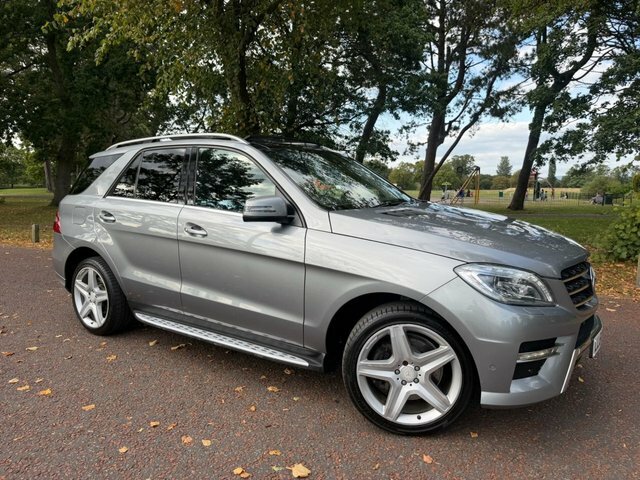 Mercedes-Benz M Class 2014 2.1 Ml250 Bluetec Amg Line Suv G-t Silver