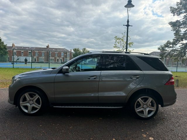 Mercedes-Benz M Class 2014 2.1 Ml250 Bluetec Amg Line Suv G-t Silver #6