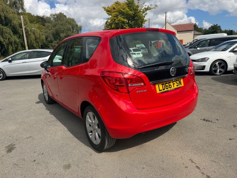 Vauxhall Meriva Life LD66FSN Red #3