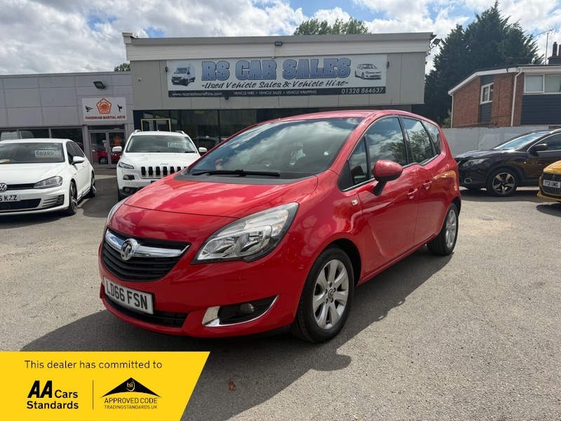 Vauxhall Meriva Life Red