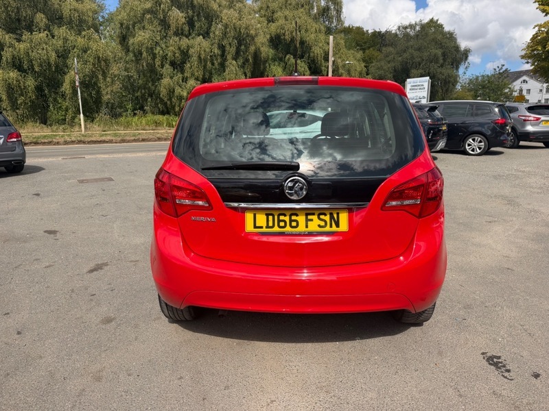 Vauxhall Meriva Life LD66FSN Red #4