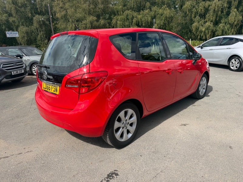 Vauxhall Meriva Life LD66FSN Red #5