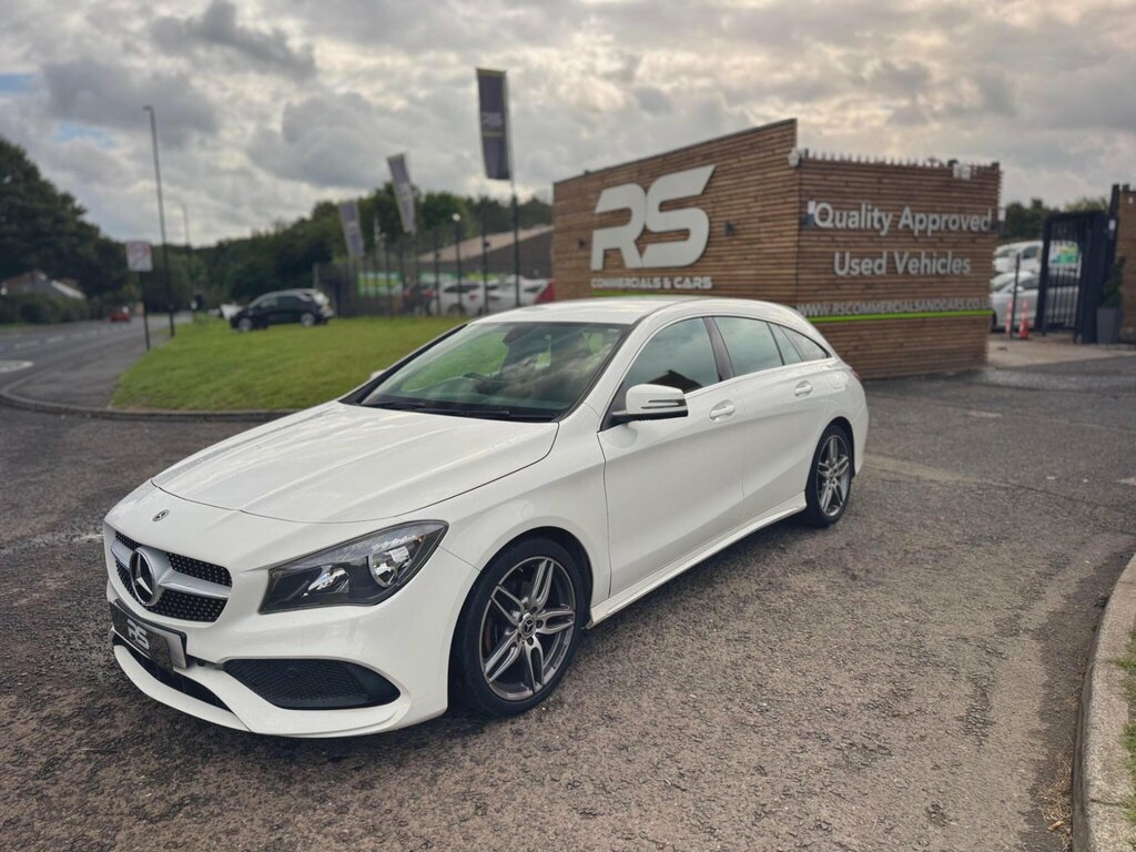 Mercedes-Benz CLA Class 1.6 Cla180 Amg Line Edition Shooting Brake Euro 6 White #5