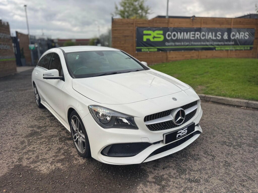 Mercedes-Benz CLA Class 1.6 Cla180 Amg Line Edition Shooting Brake Euro 6 White #2