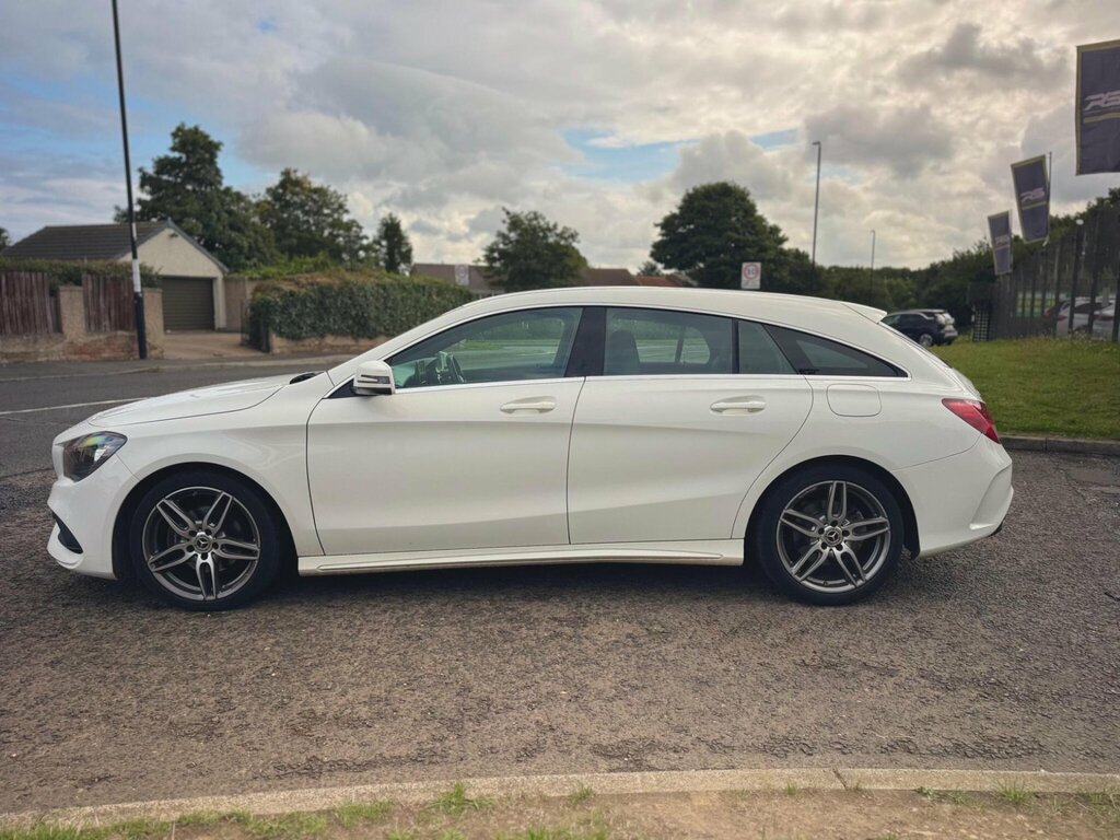 Mercedes-Benz CLA Class 1.6 Cla180 Amg Line Edition Shooting Brake Euro 6 White #4