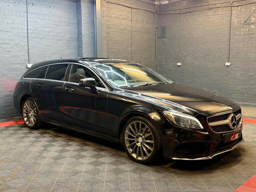 Mercedes-Benz CLS Estate 2.1 Cls220 Bluetec Amg Line Shooting Brake Black #2