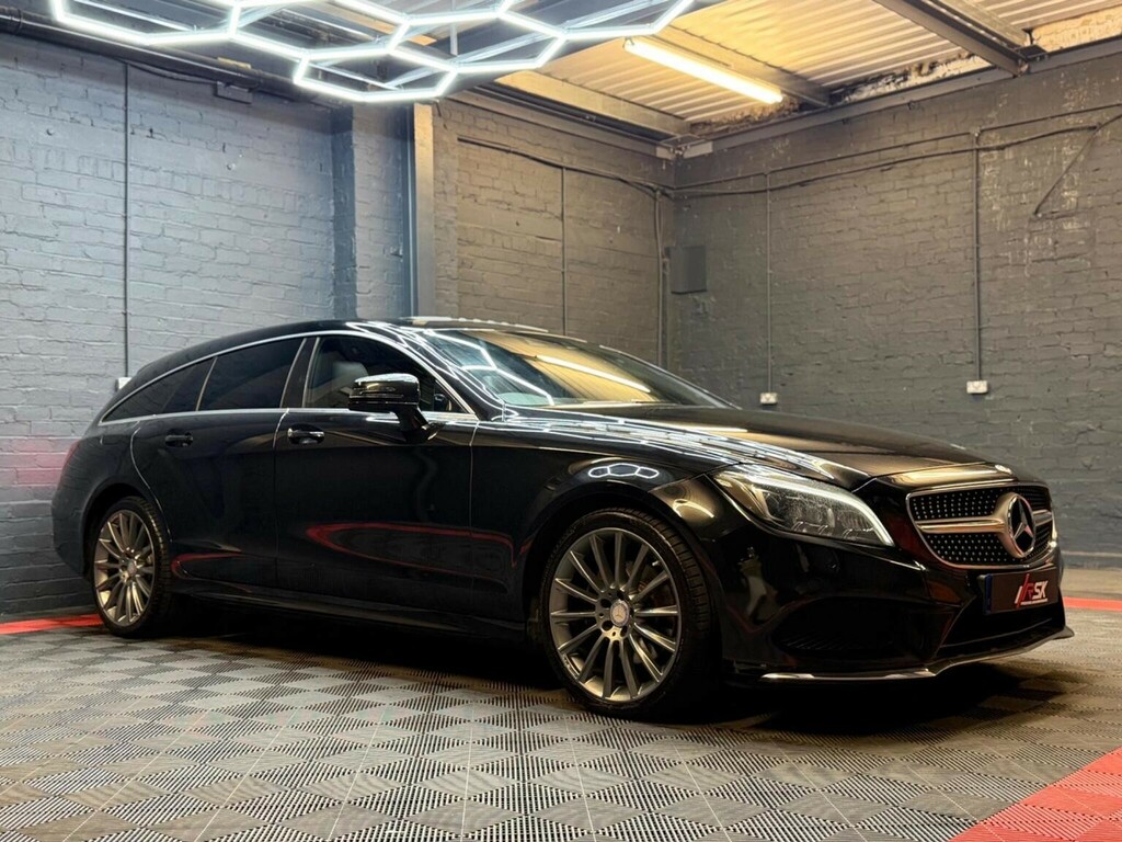 Mercedes-Benz CLS Estate 2.1 Cls220 Bluetec Amg Line Shooting Brake Black #3