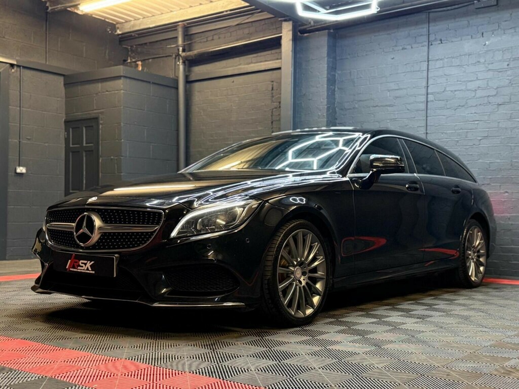 Mercedes-Benz CLS Estate 2.1 Cls220 Bluetec Amg Line Shooting Brake Black #6