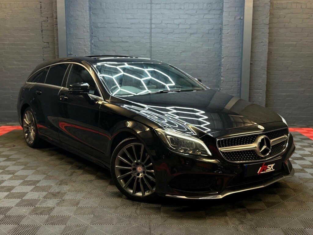 Mercedes-Benz CLS Estate 2.1 Cls220 Bluetec Amg Line Shooting Brake Black