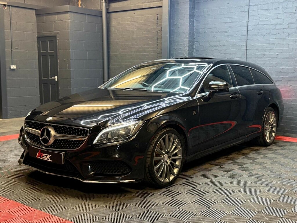 Mercedes-Benz CLS Estate 2.1 Cls220 Bluetec Amg Line Shooting Brake Black #5