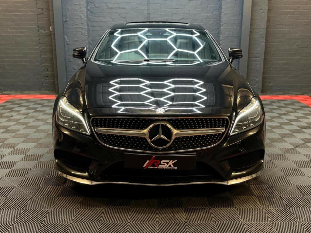 Mercedes-Benz CLS Estate 2.1 Cls220 Bluetec Amg Line Shooting Brake Black #4