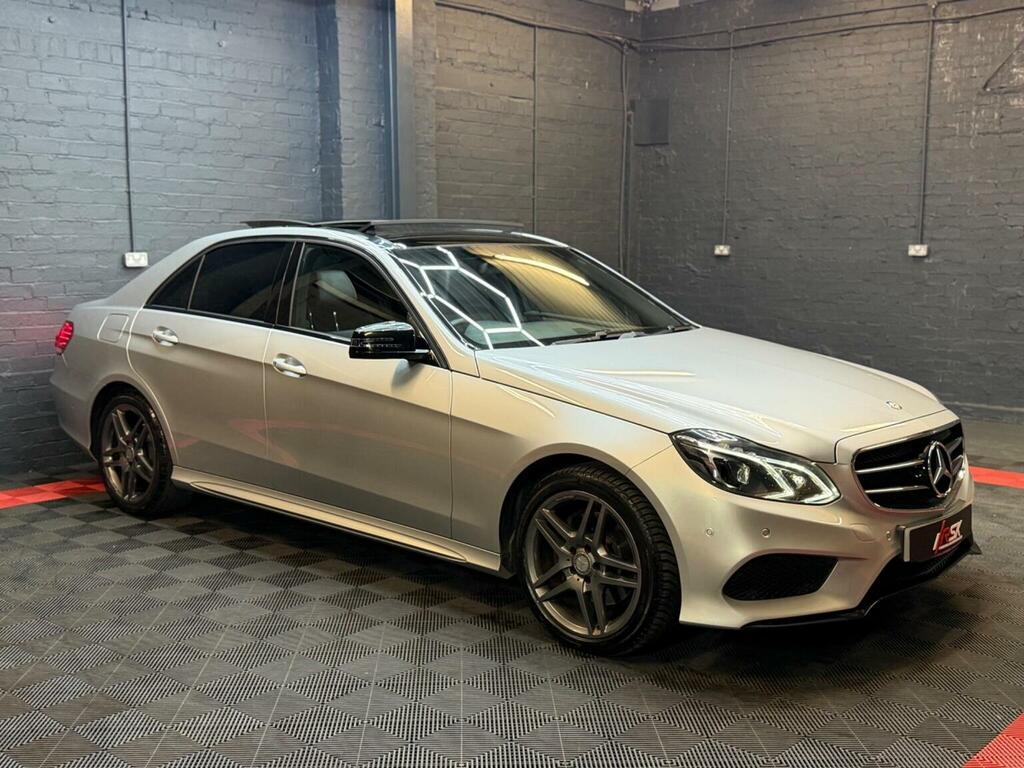 Mercedes-Benz E Class 2.1 E220 Bluetec Amg Night Edition Premium G-tro Silver #3