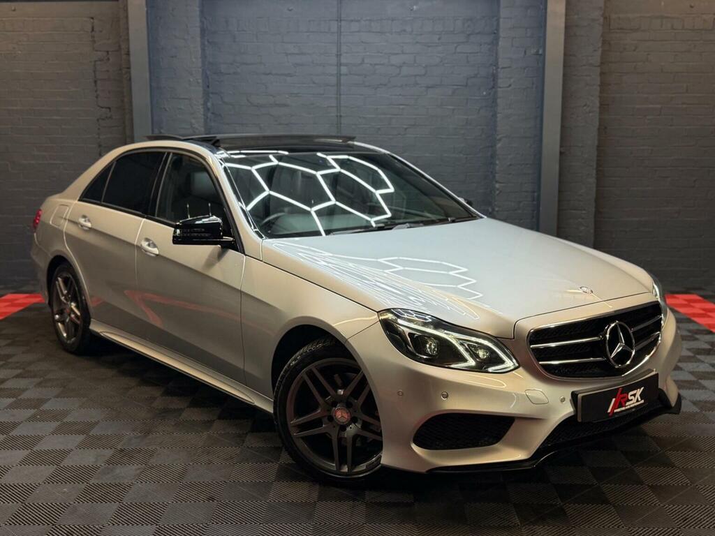 Mercedes-Benz E Class 2.1 E220 Bluetec Amg Night Edition Premium G-tro Silver #2