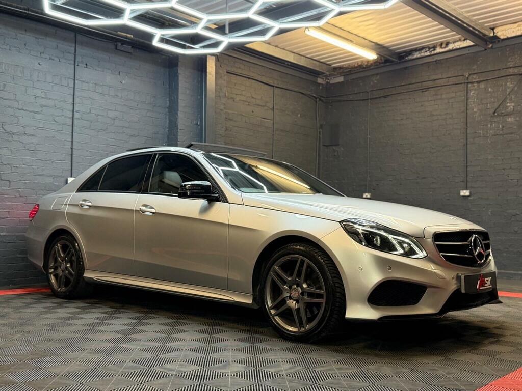 Mercedes-Benz E Class 2.1 E220 Bluetec Amg Night Edition Premium G-tro Silver #4