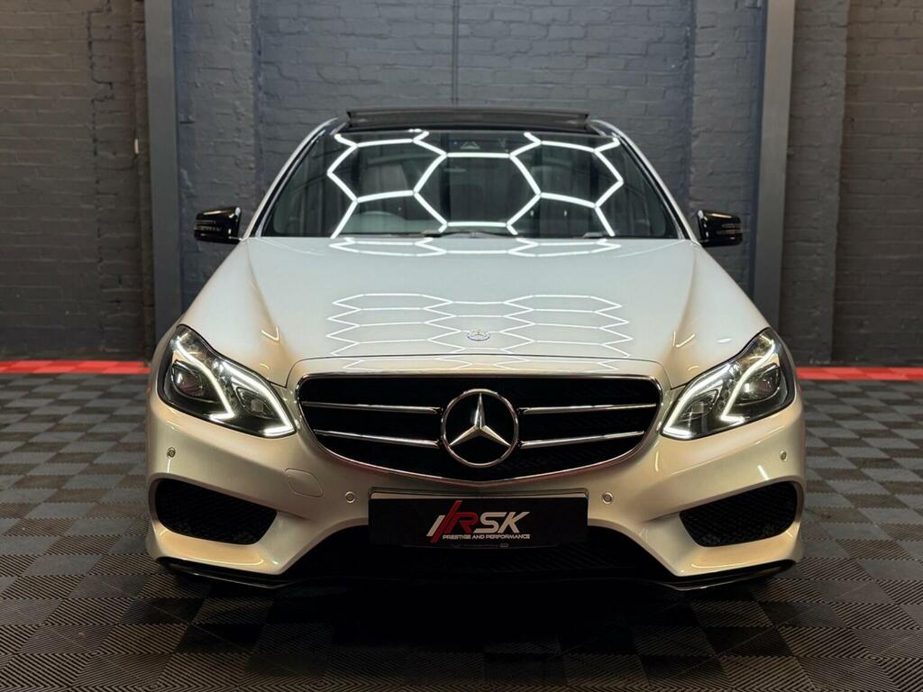 Mercedes-Benz E Class 2.1 E220 Bluetec Amg Night Edition Premium G-tro Silver #5