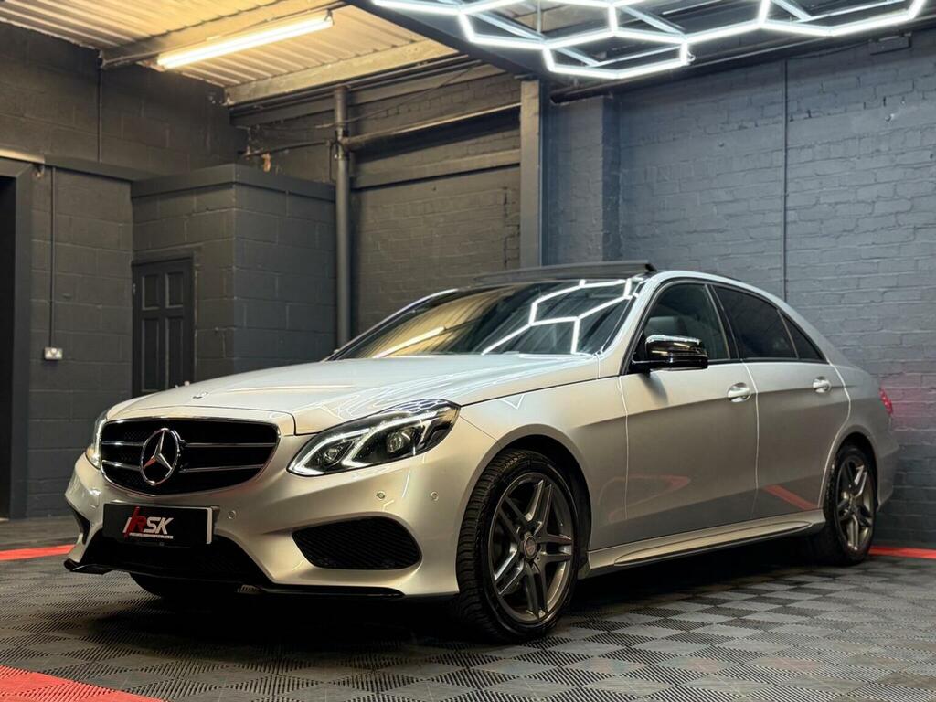 Mercedes-Benz E Class 2.1 E220 Bluetec Amg Night Edition Premium G-tro Silver #6