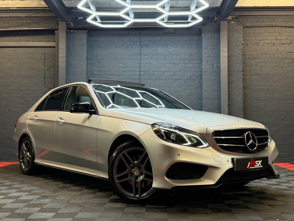 Mercedes-Benz E Class 2.1 E220 Bluetec Amg Night Edition Premium G-tro Silver