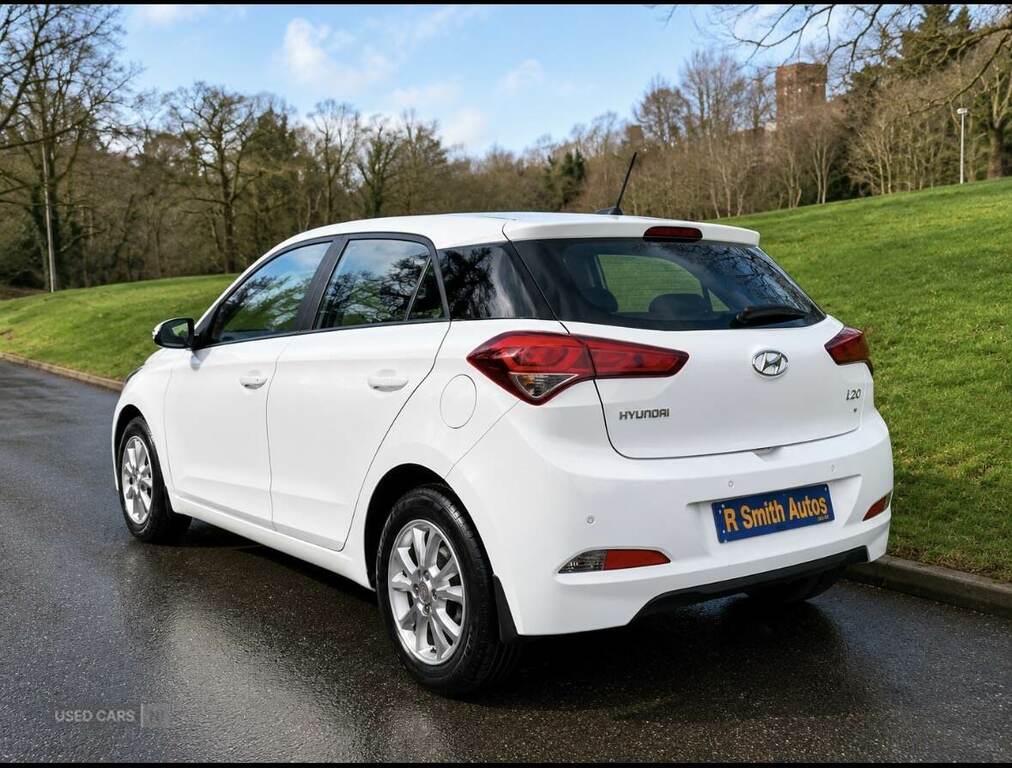 Hyundai I20 1.2 Se SW66FOA White #6