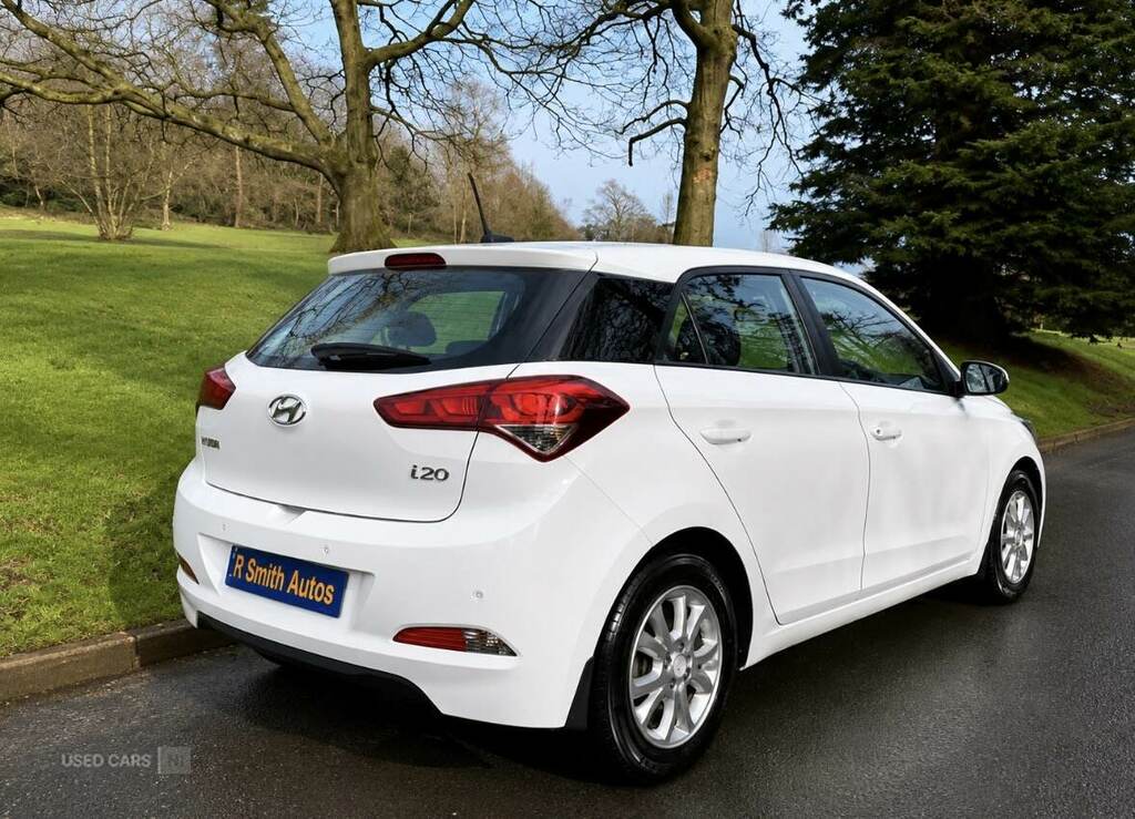 Hyundai I20 1.2 Se SW66FOA White #3