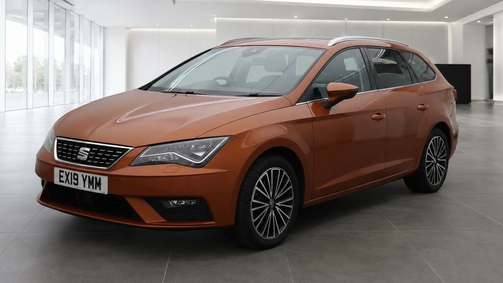 Seat Leon 2.0 Tsi Xcellence Lux St Dsg Euro 6 S Orange #2