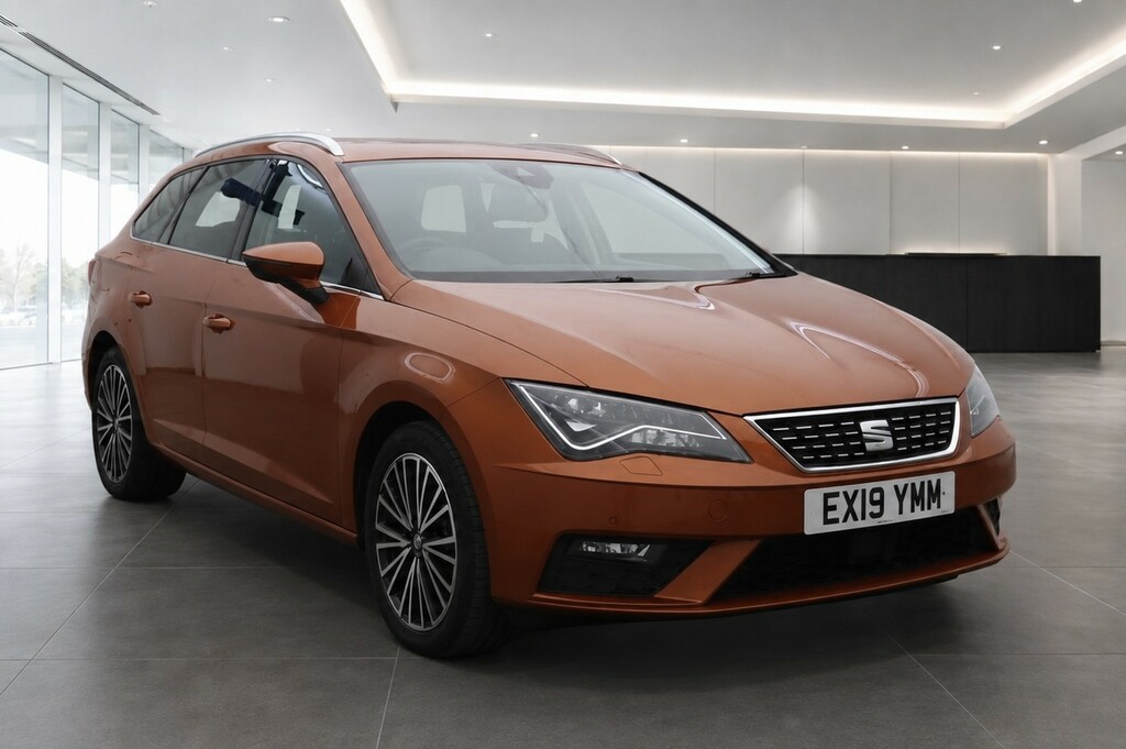 Seat Leon 2.0 Tsi Xcellence Lux St Dsg Euro 6 S Orange