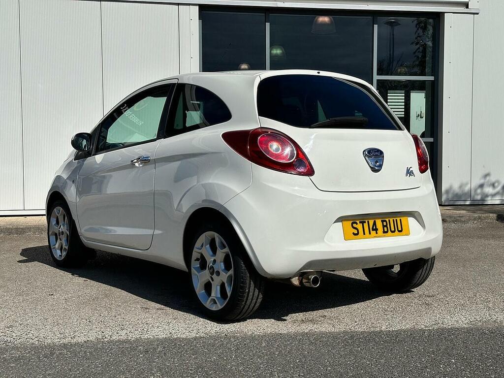 Ford KA 1.2 Titanium Euro 6 Ss ST14BUU White #4