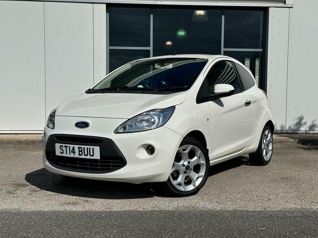 Ford KA 1.2 Titanium Euro 6 Ss ST14BUU White #3